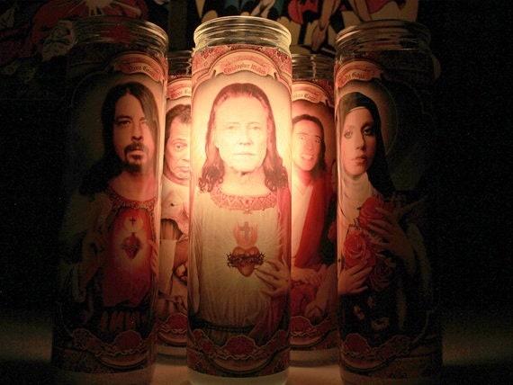 Saint Anthony Bourdain Celebrity Prayer Candle